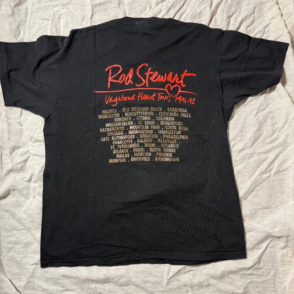 Rod Stewart Vintage T Shirt ‘91 - Picture 5 of 6
